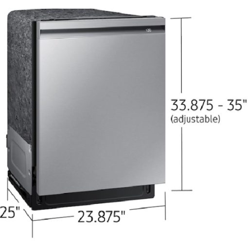 24" 42db 7 Cycle Built-In Dishwasher - Image 3