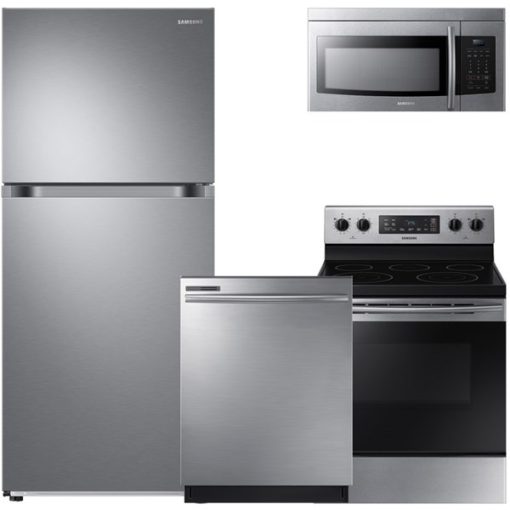Samsung Stainless Steel Four Piece Kitchen Suite