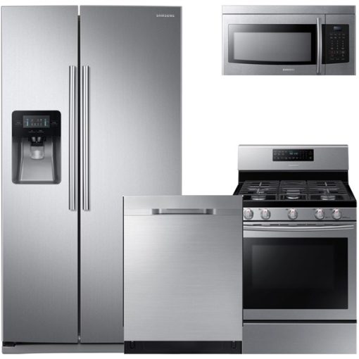 Samsung Stainless Steel Four Piece Kitchen Suite