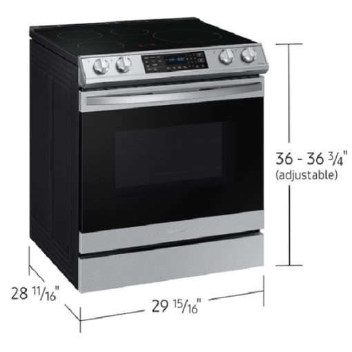 30" Electric Self Clean/Steam Clean Convection Range - Image 3