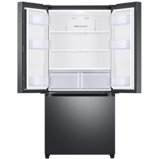 17.5 cu ft French Door Black Stainless Steel Refrigerator - Image 2