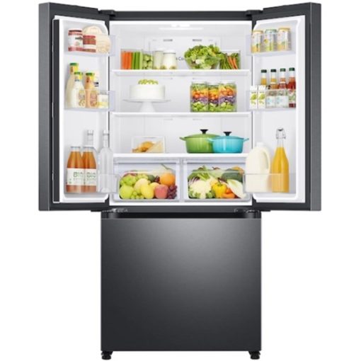17.5 cu ft French Door Black Stainless Steel Refrigerator - Image 3