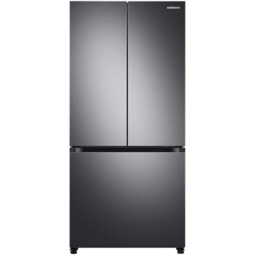 17.5 cu ft French Door Black Stainless Steel Refrigerator