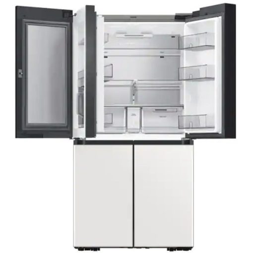 22.8 cu ft 4-Door White Refrigerator - Image 3