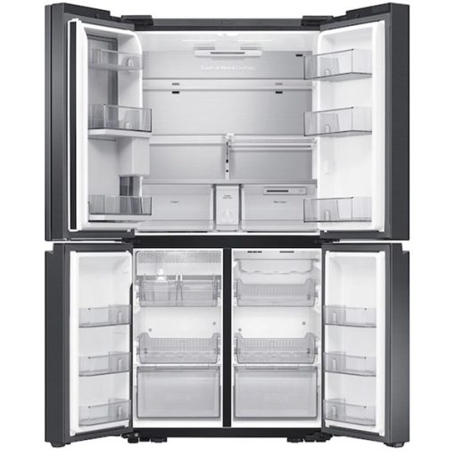 22.5 cu ft 4-Door Black Stainless Steel Refrigerator - Image 2