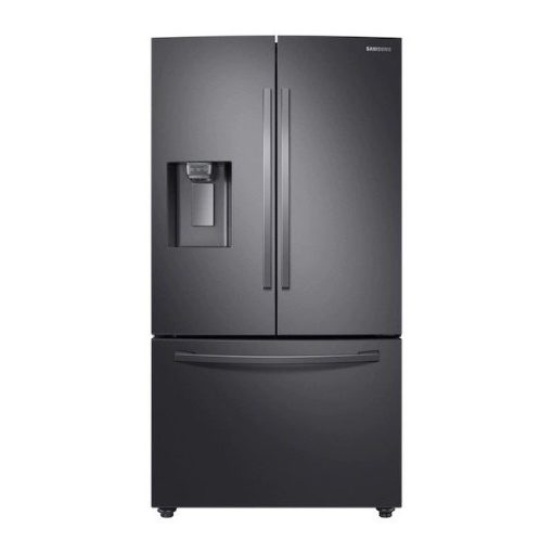 28 cu ft French Door Black Stainless Steel Refrigerator