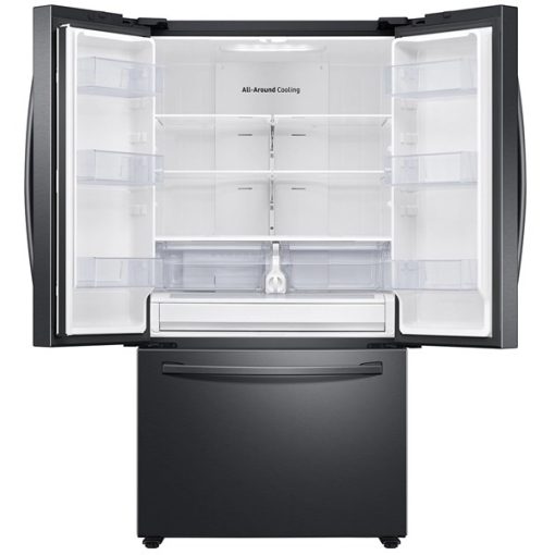 27.7 cu ft French Door Black Stainless Steel Refrigerator - Image 2