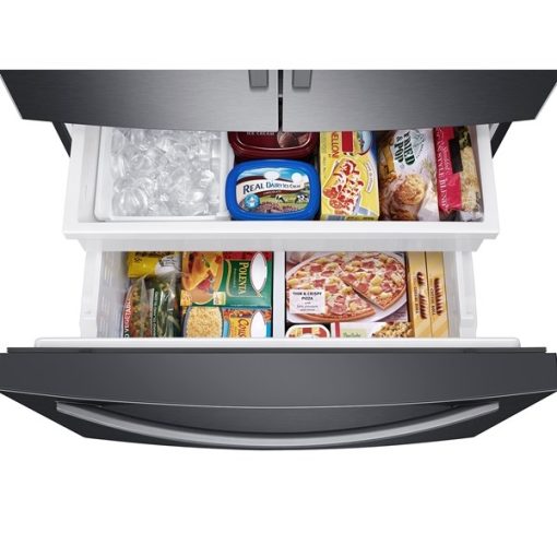 27.7 cu ft French Door Black Stainless Steel Refrigerator - Image 4