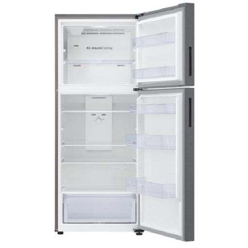 15.6 cu ft Top Freezer Stainless Refrigerator - Image 2