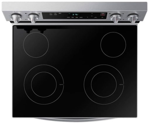 Samsung 6.3 Cu. Ft. Stainless Steel Smart Freestanding Electric Range With Steam Clean - Image 8