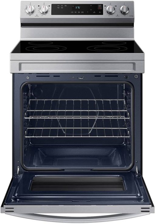 Samsung 6.3 Cu. Ft. Stainless Steel Smart Freestanding Electric Range With Steam Clean - Image 2