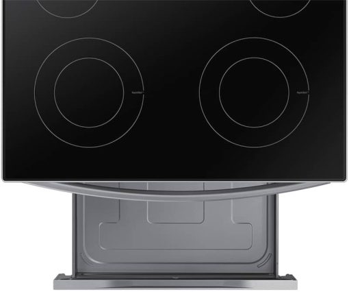 Samsung 6.3 Cu. Ft. Stainless Steel Smart Freestanding Electric Range With Steam Clean - Image 9