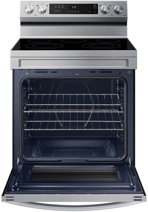 Samsung 6.3 Cu. Ft. Stainless Steel Smart Freestanding Electric Range With Rapid Boil & Self Clean - Image 2