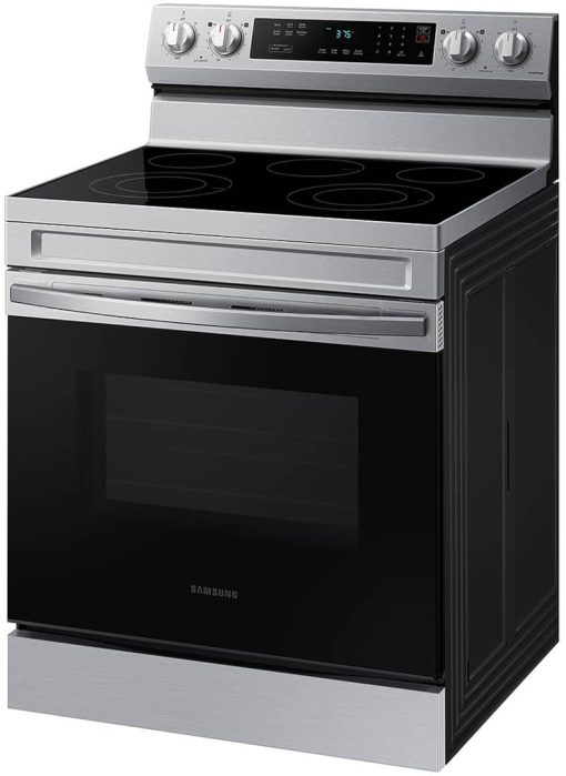 Samsung 6.3 Cu. Ft. Stainless Steel Smart Freestanding Electric Range With Rapid Boil & Self Clean - Image 3