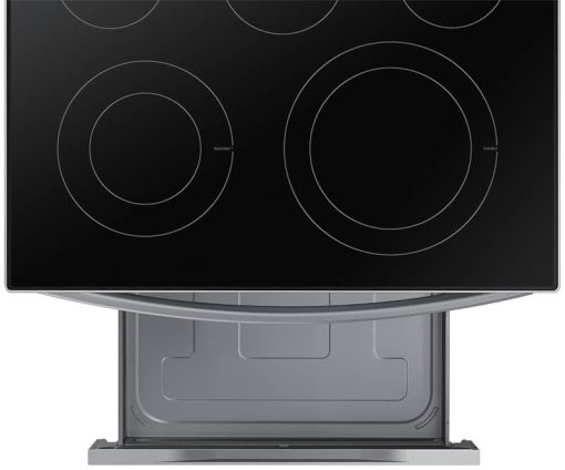 Samsung 6.3 Cu. Ft. Fingerprint Resistant Stainless Steel Smart Freestanding Electric Range With No-Preheat Air Fry & Convection - Image 9