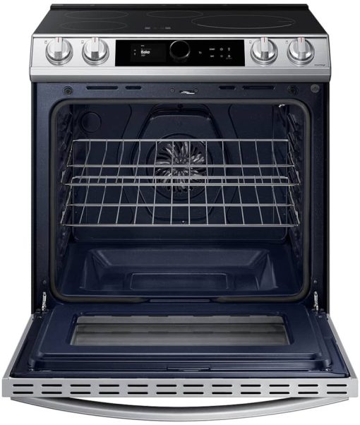 Samsung ADA 6.3 Cu. Ft. Fingerprint Resistant Stainless Steel Smart Slide-In Induction Range With Smart Dial & Air Fry - Image 2