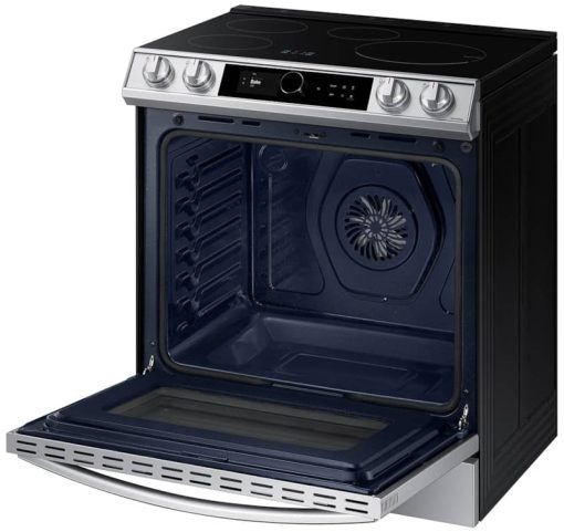 Samsung ADA 6.3 Cu. Ft. Fingerprint Resistant Stainless Steel Smart Slide-In Induction Range With Smart Dial & Air Fry - Image 4