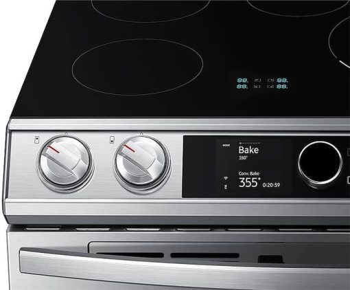 Samsung ADA 6.3 Cu. Ft. Fingerprint Resistant Stainless Steel Smart Slide-In Induction Range With Flex Duo, Smart Dial & Air Fry - Image 7