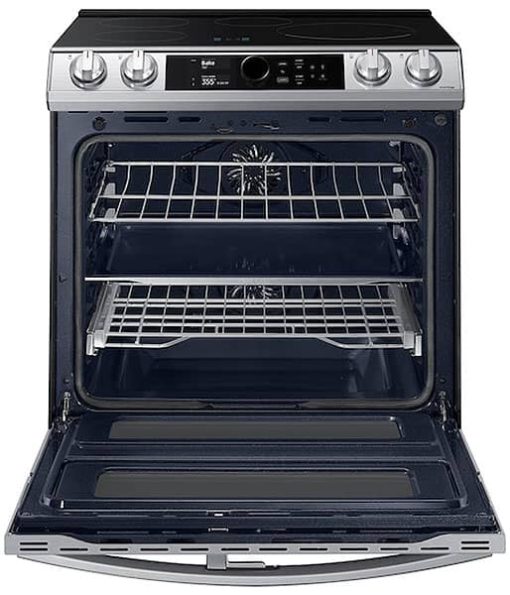 Samsung ADA 6.3 Cu. Ft. Fingerprint Resistant Stainless Steel Smart Slide-In Induction Range With Flex Duo, Smart Dial & Air Fry - Image 2