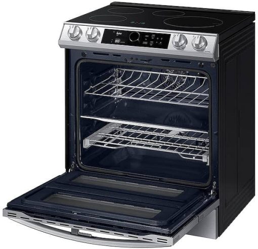 Samsung ADA 6.3 Cu. Ft. Fingerprint Resistant Stainless Steel Smart Slide-In Induction Range With Flex Duo, Smart Dial & Air Fry - Image 3
