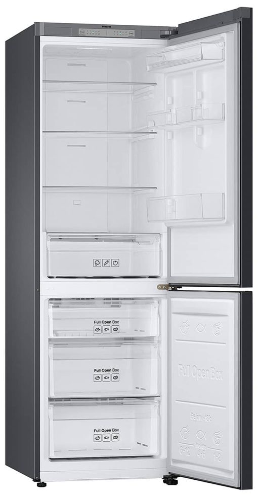 Samsung 12 Cu. Ft. BESPOKE White Glass Bottom Freezer Refrigerator With Customizable Colors & Flexible Design - Image 5