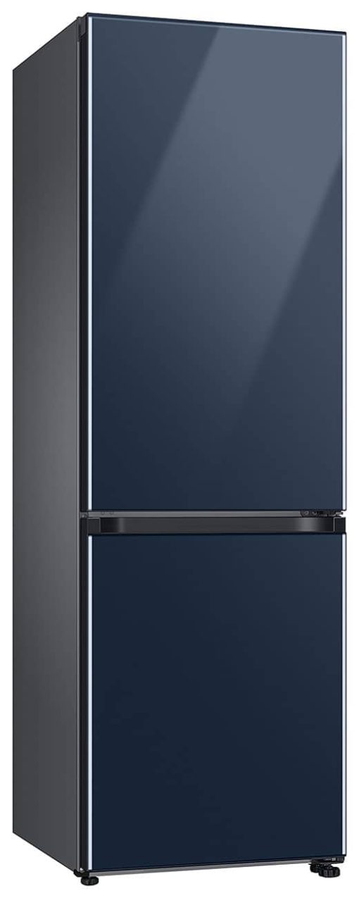 Samsung 12 Cu. Ft. BESPOKE Navy Glass Bottom Freezer Refrigerator With Customizable Colors & Flexible Design - Image 6