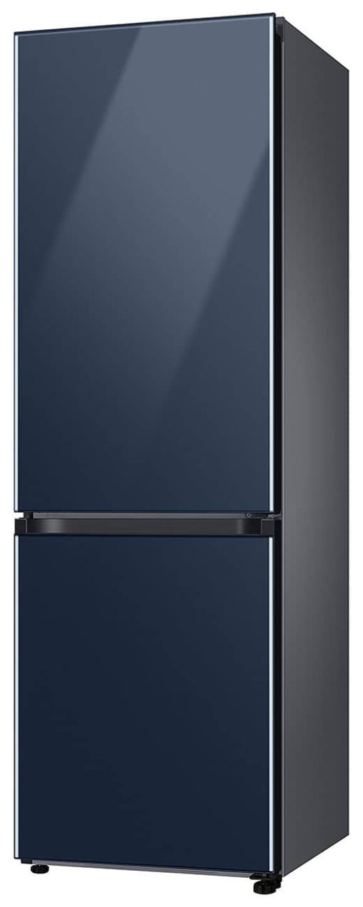 Samsung 12 Cu. Ft. BESPOKE Navy Glass Bottom Freezer Refrigerator With Customizable Colors & Flexible Design - Image 7