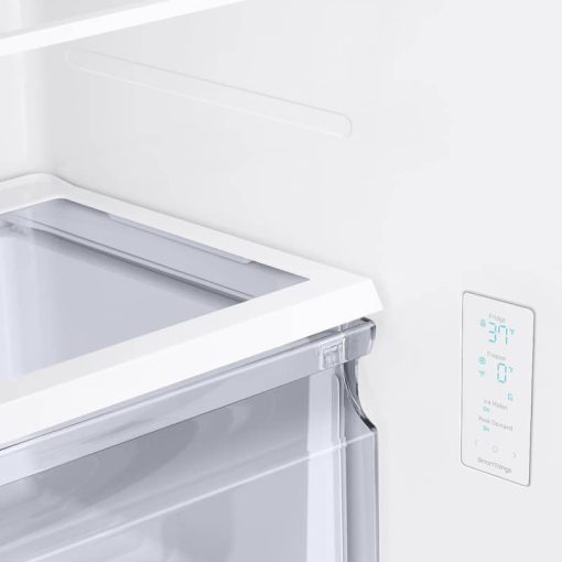 Samsung 18 Cu. Ft. Fingerprint Resistant Black Stainless Steel Smart Counter Depth 3-Door French Door Refrigerator - Image 13