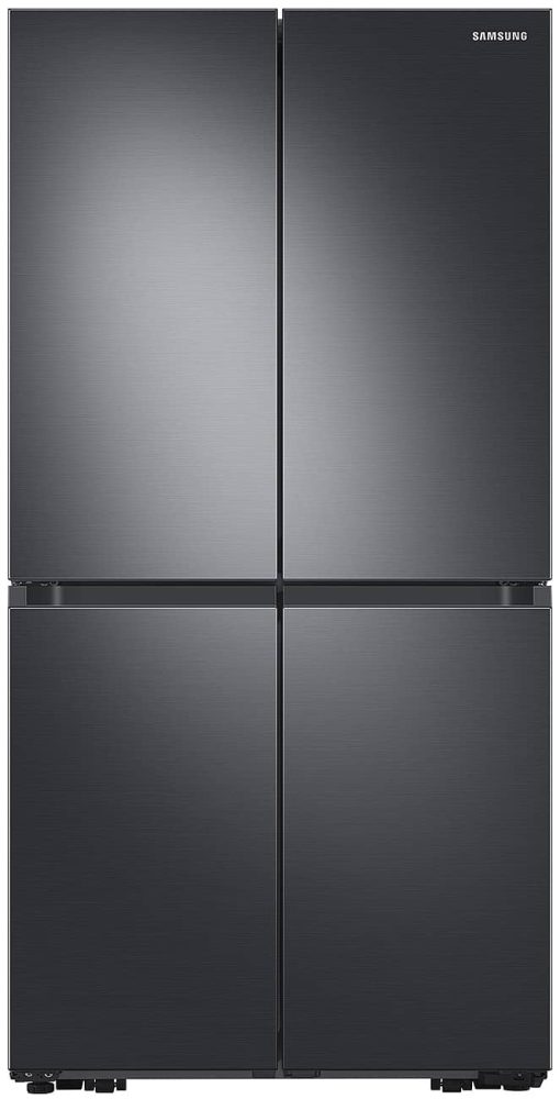 Samsung ADA 22.8 Cu. Ft. Fingerprint Resistant Black Stainless Steel Smart Counter Depth 4-Door Flex Refrigerator With Beverage Center And Dual Ice Maker