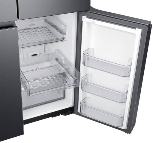 Samsung ADA 22.8 Cu. Ft. Fingerprint Resistant Black Stainless Steel Smart Counter Depth 4-Door Flex Refrigerator With Beverage Center And Dual Ice Maker - Image 8
