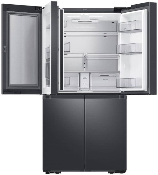 Samsung ADA 22.8 Cu. Ft. Fingerprint Resistant Black Stainless Steel Smart Counter Depth 4-Door Flex Refrigerator With Beverage Center And Dual Ice Maker - Image 3