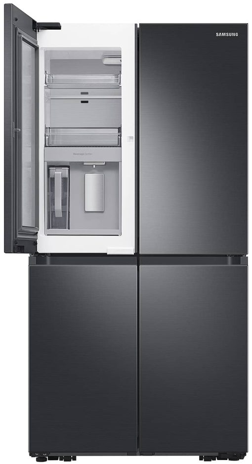 Samsung ADA 22.8 Cu. Ft. Fingerprint Resistant Black Stainless Steel Smart Counter Depth 4-Door Flex Refrigerator With Beverage Center And Dual Ice Maker - Image 4