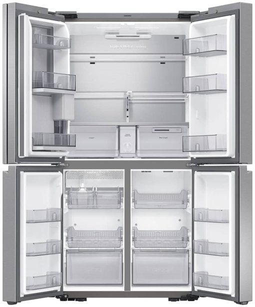 Samsung ADA 22.8 Cu. Ft. Fingerprint Resistant Stainless Steel Smart Counter Depth 4Door Flex Refrigerator With Beverage Center And Dual Ice Maker - - Image 2