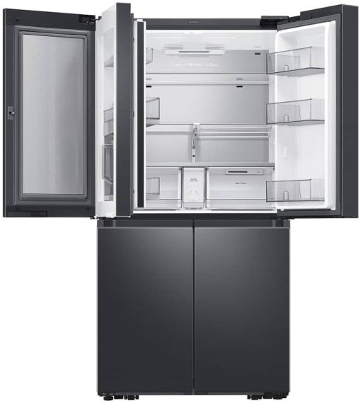 Samsung ADA 29 Cu. Ft. Fingerprint Resistant Black Stainless Steel Smart 4-Door Flex Refrigerator With Beverage Center And Dual Ice Maker - Image 3