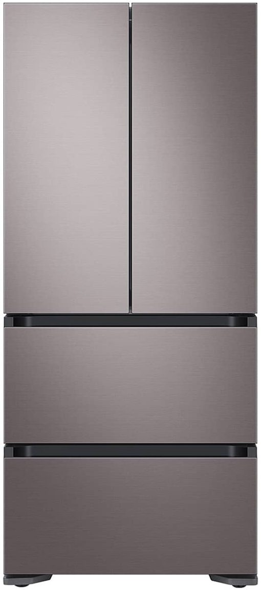 Samsung 17.3 Cu. Ft. Platinum Bronze Smart Kimchi & Specialty 4-Door French Door Refrigerator