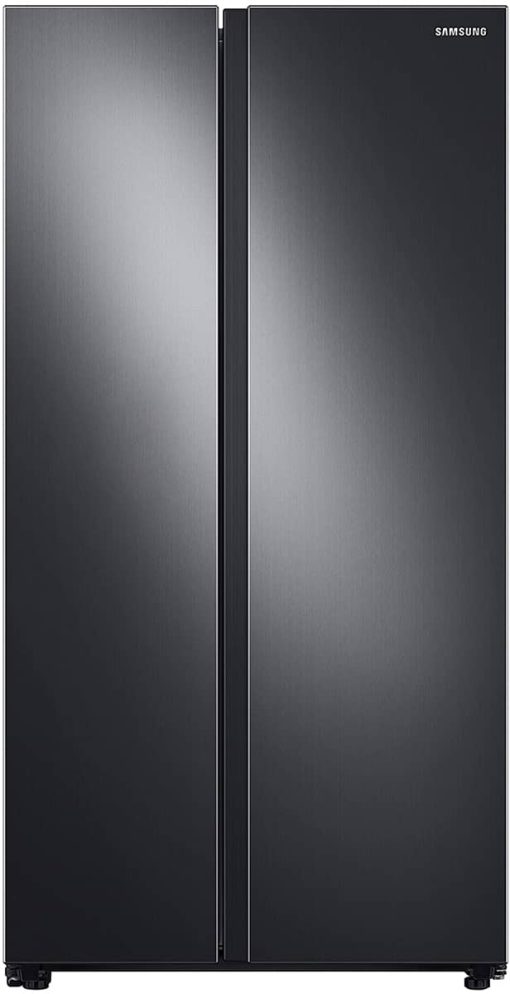 Samsung ADA 22.6 Cu. Ft. Fingerprint Resistant Black Stainless Steel Smart Counter Depth Side-By-Side Refrigerator
