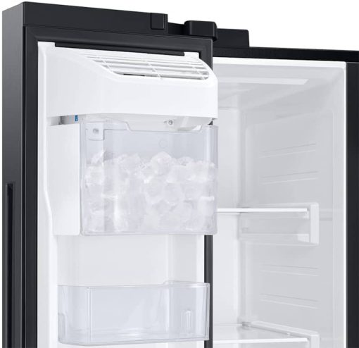 Samsung ADA 22.6 Cu. Ft. Fingerprint Resistant Black Stainless Steel Smart Counter Depth Side-By-Side Refrigerator - Image 6