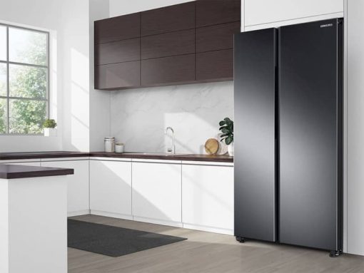Samsung ADA 22.6 Cu. Ft. Fingerprint Resistant Black Stainless Steel Smart Counter Depth Side-By-Side Refrigerator - Image 15