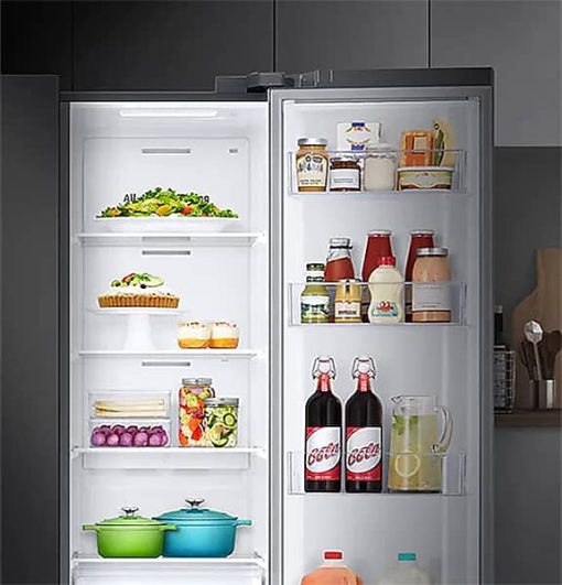 Samsung ADA 22.6 Cu. Ft. Fingerprint Resistant Stainless Steel Smart Counter Depth Side-By-Side Refrigerator - Image 12
