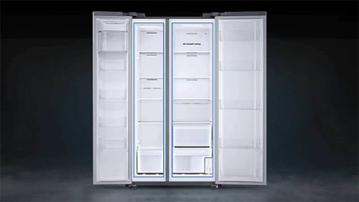 Samsung ADA 28 Cu. Ft. Fingerprint Resistant Black Stainless Steel Smart Side-By-Side Refrigerator With Large Capacity - Image 13
