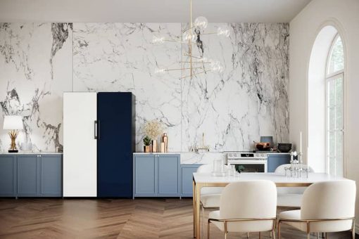 Samsung 11.4 Cu. Ft. BESPOKE Navy Glass Flex Column Refrigerator With Customizable Colors And Flexible Design - Image 7