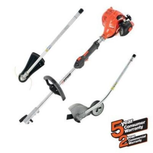 21.2cc Gas 2-Stroke Cycle PAS Straight Shaft Trimmer and Edger Kit