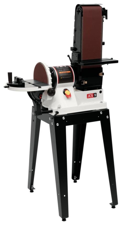 JSG-96OS 6 In. x 48 In. Belt / 9 In. Disc Sander with Open Stand, 3/4 HP 1Ph, 115 V