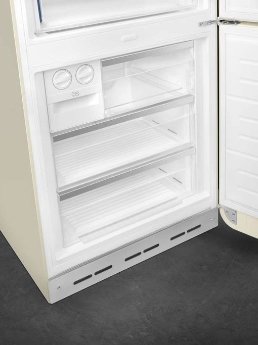 Smeg 50's Retro Style Aesthetic 18 Cu. Ft. Cream Right-Hinge Bottom Freezer Refrigerator With Manual Ice Maker - Image 10