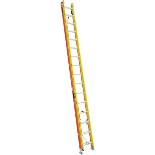 Werner GlideSafe 32 Ft. Type IA Fiberglass Tri-Rung Extension Ladder