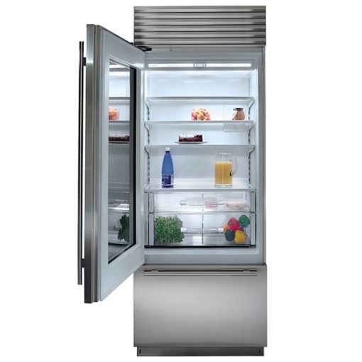 17.3 cu ft Bottom Freezer Stainless Refrigerator - Image 2