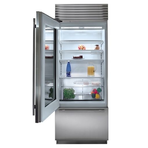 17.3 cu ft Bottom Freezer Stainless Refrigerator - Image 2