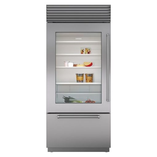 21.6 cu ft Bottom Freezer Stainless Refrigerator