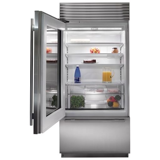 21.6 cu ft Bottom Freezer Stainless Refrigerator - Image 2