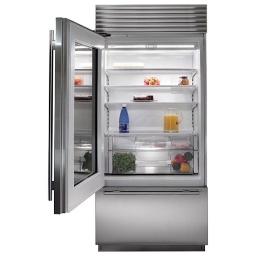 21.6 cu ft Bottom Freezer Stainless Refrigerator - Image 2